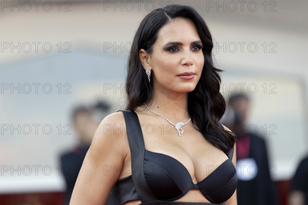 Venice, Italy - 1 September 2025: Olivia Ortiz during the red carpet of - The Smashing Machine -