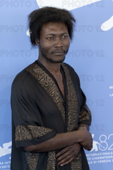 Venice, Italy - 3 September 2025: Benjamin Clementine during the Photo Call of - In the Hand of