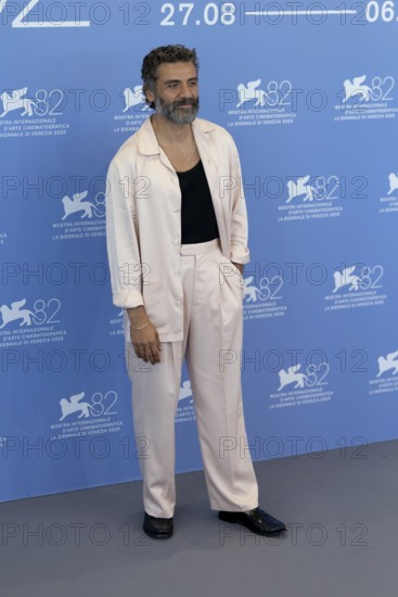 Venice, Italy - 3 September 2025: Oscar Isaac during the Photo Call of - In the Hand of Dante -