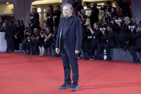 Venice, Italy - 3 September 2025: Franco Nero during the red carpet of - Cartier Glory To The