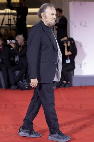 Venice, Italy - 3 September 2025: Franco Nero during the red carpet of - Cartier Glory To The