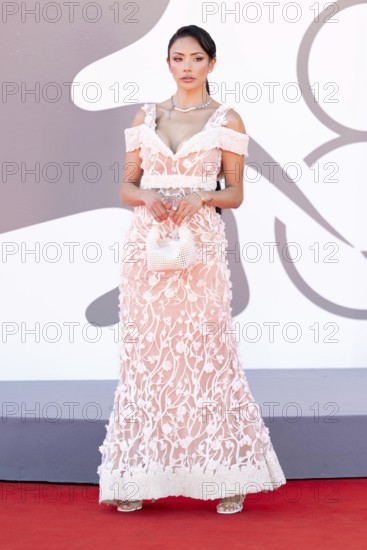 Venice, Italy - 3 September 2025: Guest during the Red Carpet of - The Voice Of Hind Rajab - during