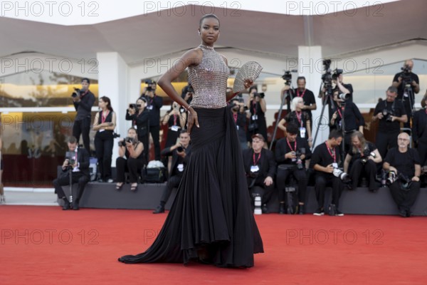 Venice, Italy - 1 September 2025: Maria Borges during the red carpet of - The Smashing Machine -