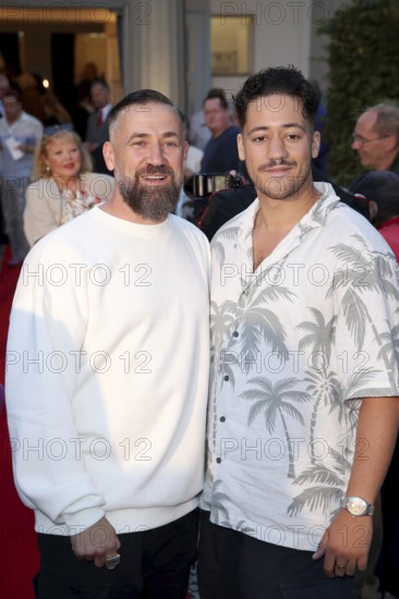 Citizen Lars Dietrich with son Sean - Premiere of The Imaginary Invalid based on The Imaginary