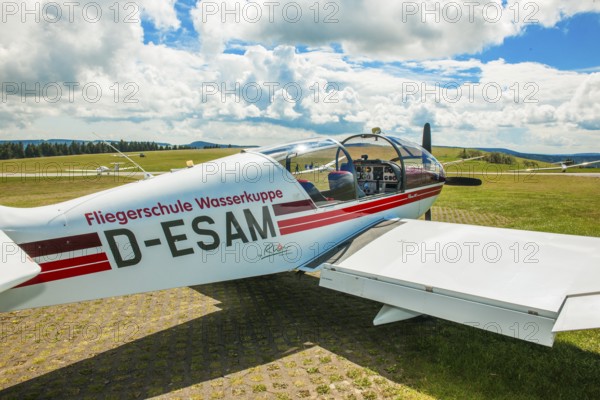 View of Robin Aircraft, DR 400-180R Remo light aircraft single-engine cantilever low-wing monoplane