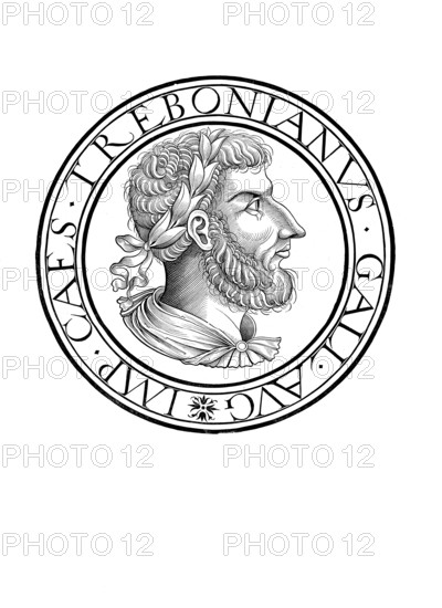 Gaius Vibius Trebonianus Gallus (born 206 in Perusia, died August 253) was Roman Emperor between