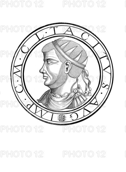 Marcus Claudius Tacitus (born around 200, died 276) was Roman emperor from 275 to 276, authentic,