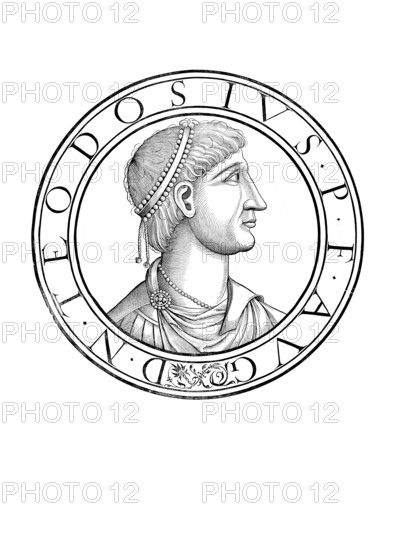Theodosius I, Flavius Theodosius, (born 11 January 347 in Cauca, Hispania, died 17 January 395 in