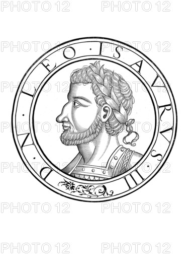 Leo III was Byzantine emperor from 717 to 741. He founded the Syrian dynasty, often referred to as