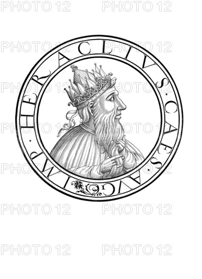 Herakleios, Flavius Heraclius, Flavios Heraklios, (born around 575 in Cappadocia, died 11 February