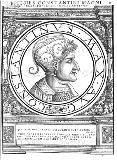 Flavius Valerius Constantinus (born on 27 February between 270 and 288 in Naissus, Moesia Superior,
