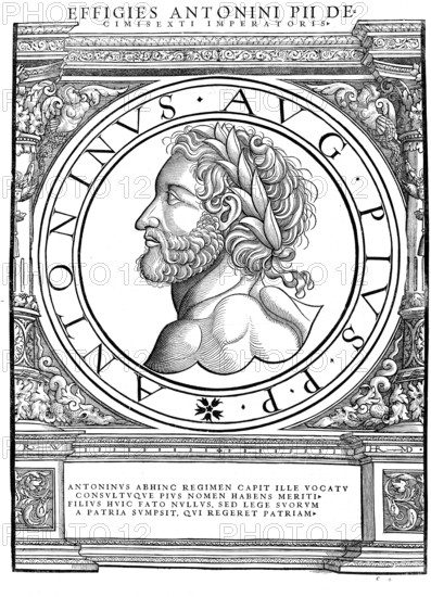 Antoninus Pius (born 19 September 86 near Lanuvium, died 7 March 161 ibid.) was Roman Emperor from
