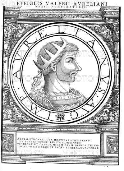 Lucius Domitius Aurelianus (born 9 September 214 in Moesia or Sirmium, Pannonia, died 275 near