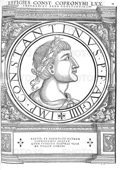 Constantine V, (born 718, died 14 September 775) was Byzantine emperor from 741 until his death,