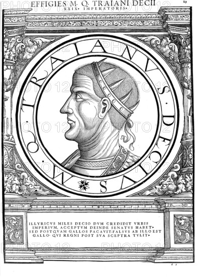 Gaius Messius Quintus Traianus Decius (born ca. 190 or 200/201 in Budalia near Sirmium, died 1st