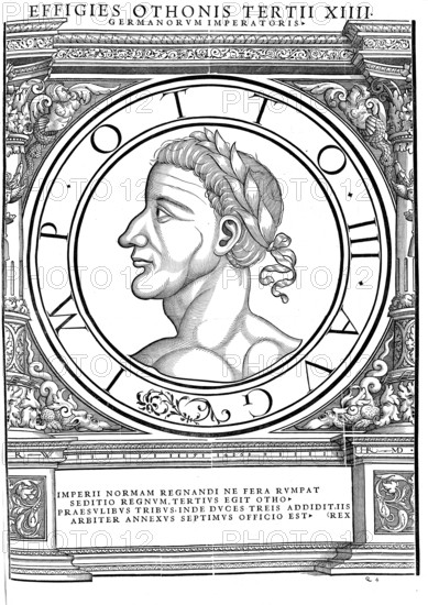 Otto III (born June or July 980 in the Reichswald near Cleves, died 23 or 24 January 1002 in Castel