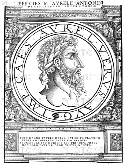 Marcus Aurelius (born 26 April 121 in Rome as Marcus Annius Catilius Severus, died 17 March 180 in