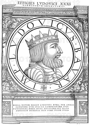 Ludwig IV, Ludwig der Bayer, Ludovicus Bavarus, (born 1282 or 1286 in Munich, died 11 October 1347
