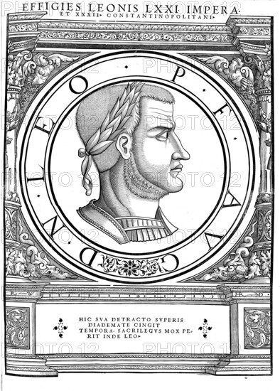 Leo IV, often called the Khazar because of his mother's origins, was Byzantine emperor from the
