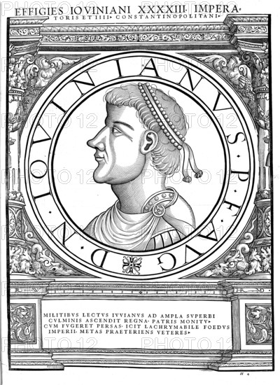 Flavius Iovianus (born 331 in Singidunum, died 17 February 364 in Dadastana), Jovian for short,