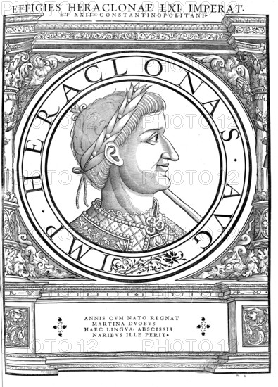 Heraklonas (born 626 in Lasika, died 641 on Rhodes) was emperor of the Eastern Roman Empire for a