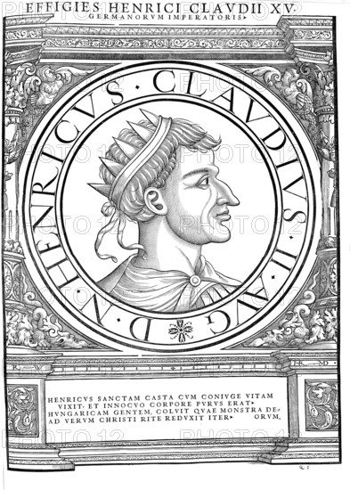 Henry II (b. 6 May 973 or 978 in Abbach or Hildesheim, d. 13 July 1024 in Grone), saint (since