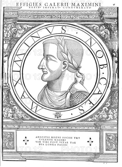 Galerius (born c. 250, died 311 in Serdica), full name Gaius Galerius Valerius Maximianus, was a