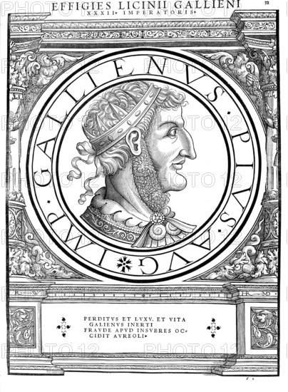 Publius Licinius Egnatius Gallienus (born around 218, died 268), Gallienus for short, was co-regent