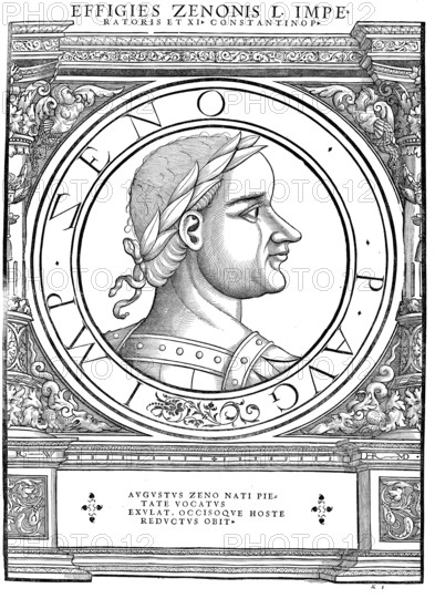 Zenon, Flavius Zeno (died 9 April 491), was Eastern Roman Emperor from 29 January 474 until his