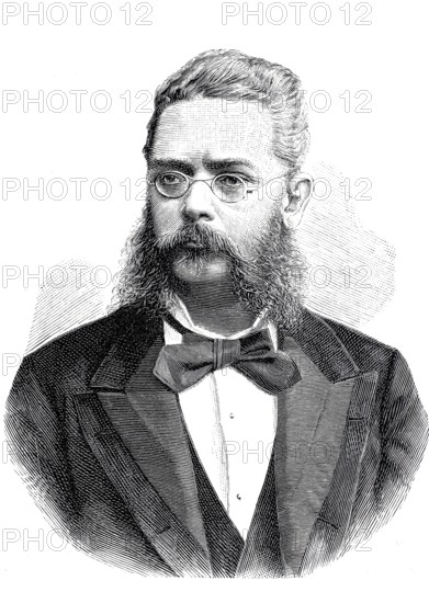 Josef Freiherr von Bezecny (1829 to 1904), pianist, director of the Vienna Court Theatre, member of