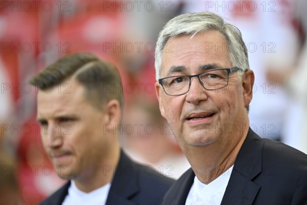 President Dietmar Allgaier VfB Stuttgart and member of the executive committee Andreas Grupp VfB