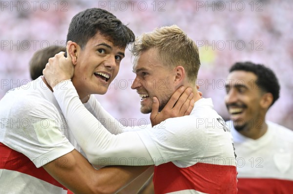 Goal celebration Jose Maria Chema Andres Baixauli VfB Stuttgart (30) Goal celebration gesture