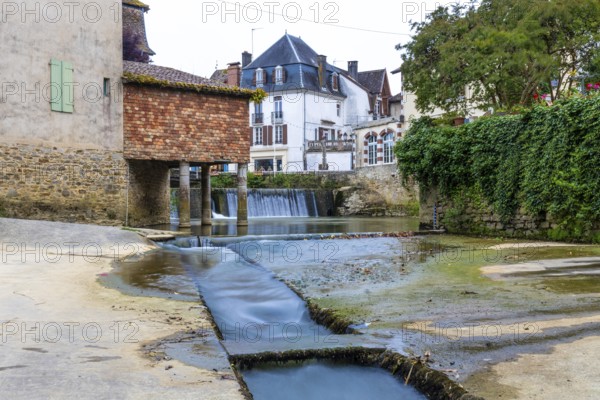The salt museum, a captivating landmark in salies de bearn, france, showcasing its rich salt