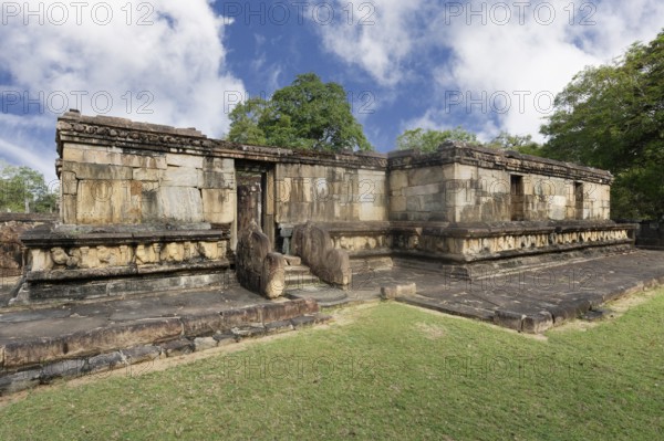 Buddha tooth relic temple, Polonnaruwa ruins of the garden-city created by Parakramabahu the Great