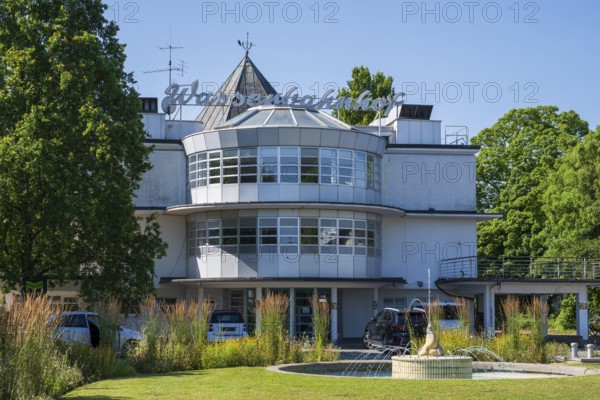 Water station, Mülheim an der Ruhr, Rur region, North Rhine-Westphalia, Germany