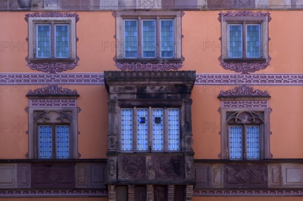 Town Hall, Hôtel de Ville, Market Square, Old Town, Obernai, also Oberehnheim, Bas-Rhin, Grand-Est,