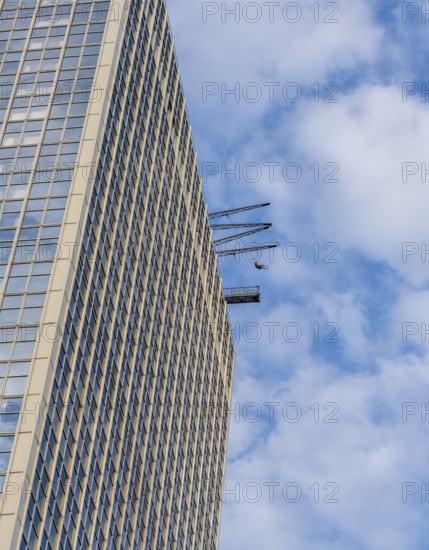 Open-air swing at Park Inn Hochaus am Alexanderplatz, Berlin, Germany
