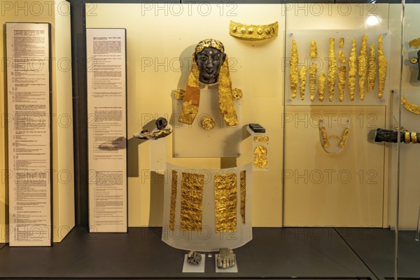 Chryselephantine sculptures in the Delphi Archaeological Museum, UNESCO World Heritage Site in