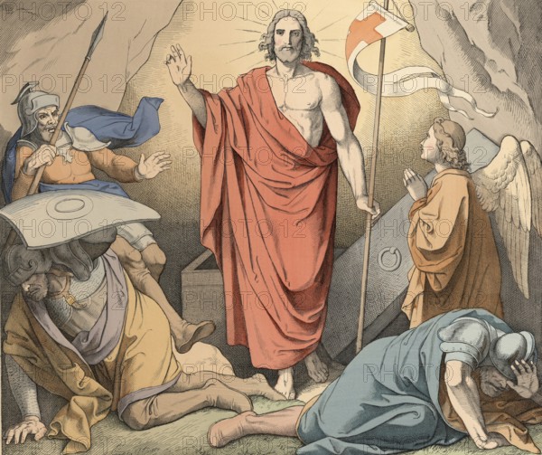 Biblical story, Jesus resurrection, central event in the Christian faith in which Jesus Christ was