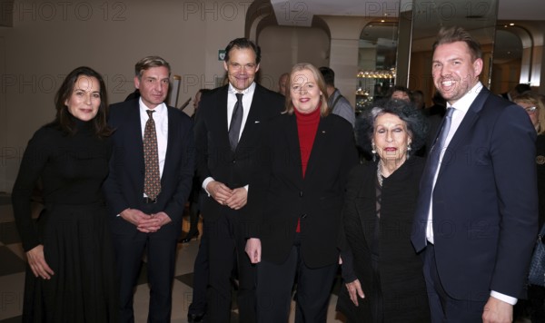 Anne Will, Uwe Neumärker, Prof. Dr. Stephan Frucht, Bärbel Bas, Lea Rosh, Danny Freymark at the