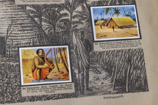 German colonies. German East Africa. Ngogo man. Wagogo ethnic group, racially referred to as Negro