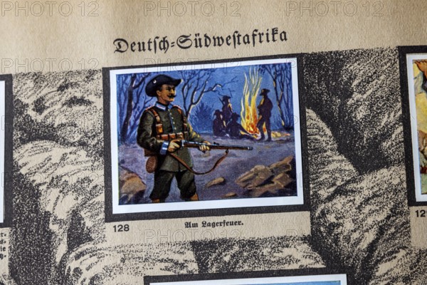 German colonies. Campfire romance, German Southwest Africa. An anthology published by