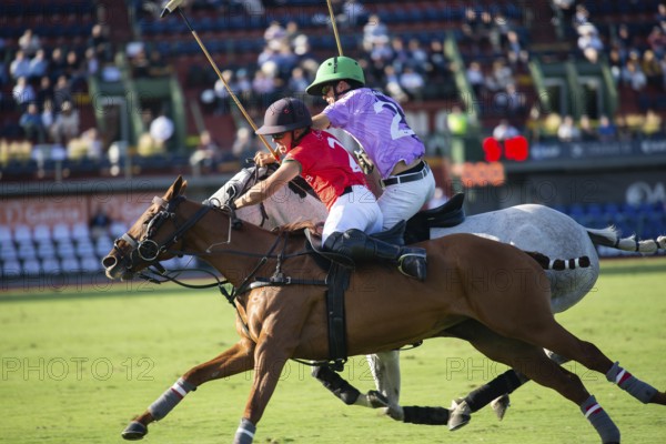 Scene at the 132nd Argentinean Open Polo Championship (Spanish 132nd Abierto Argentino de Polo de