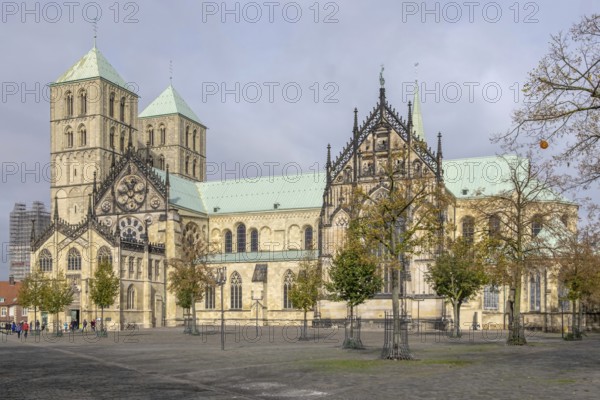 Historic Old Town, St. Paul's Cathedral on Cathedral Square, Medieval Romanesque Cathedral,