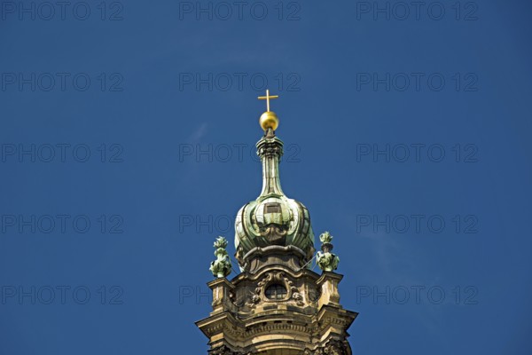 Tower, Hofkirche, Catholic Church of the Royal Court of Saxony, Sanctissimae Trinitatis Cathedral,