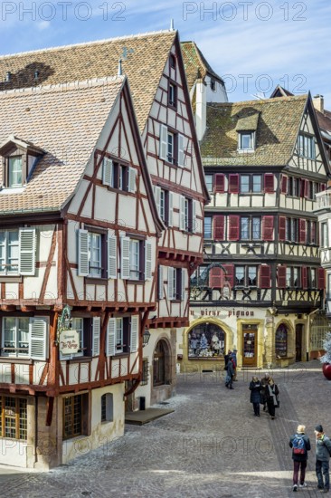 Timber houses, Colmar, Alsace, France