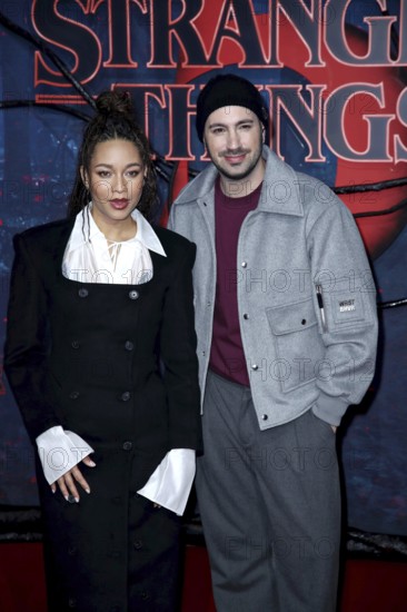 Jenny Augusta and Dominik Porschen - Stranger Things Season 5 Fan Event, Tempelhof Airport, Hangar