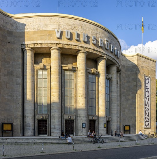 The Volksbühne am Rosa Luxemburg Platz in Berlin Mitte, the stage was created in 1890 during a
