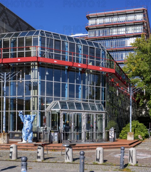 Entrance to the Einstein Center for Mathematics building at the Technical University of Berlin on