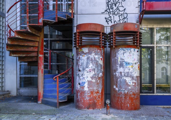 Industrial technology, architecture at the Technical University of Berlin on the 17th of June in